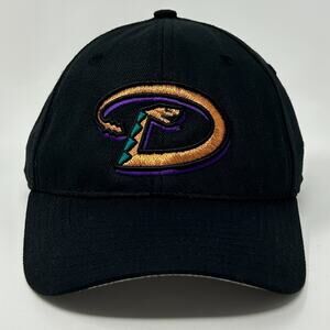 Vintage Y2Ks Arizona Diamondbacks Hat Baseball Cap New Era MLB Strapback Black